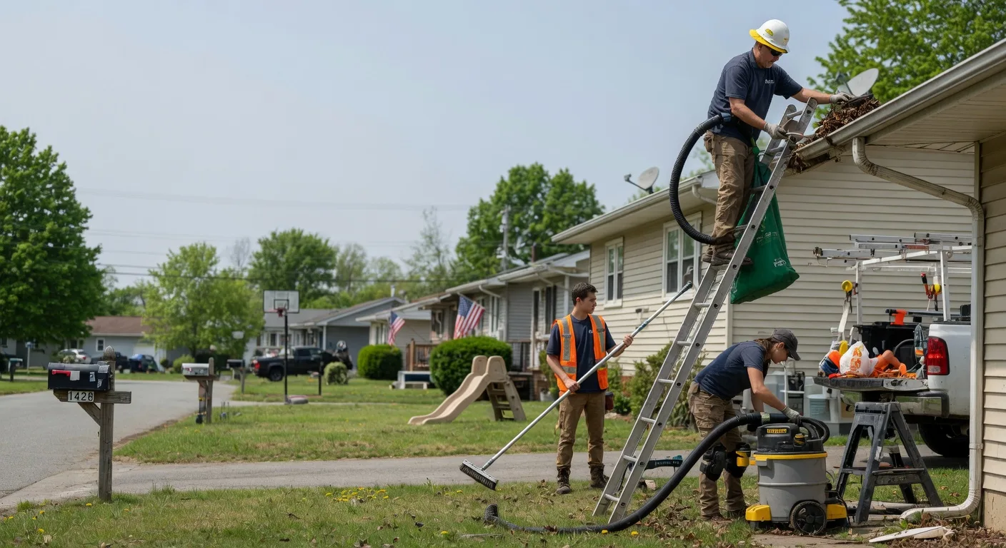 Gutter Installation in Pierron, IL near me
